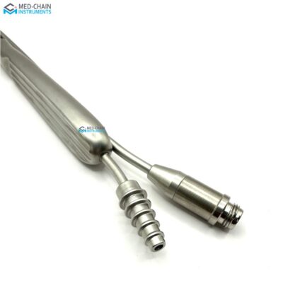 Gerbault Rhinoplasty Retractor With Suction and Fiber Optic 3
