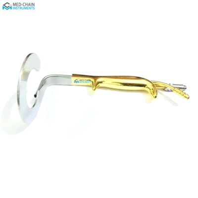 C Circular Breast Augmentation Retractor Fiber Optic 2