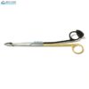 Trepsat Facelift Dissection Scissors Spatulated-Tipped