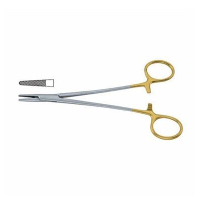 Crile Wood Needle Holder TC