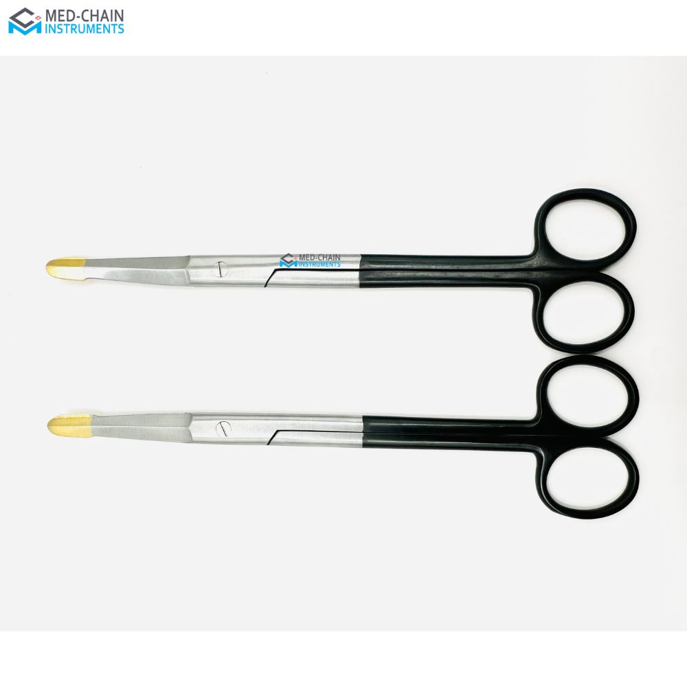 Solz Scissors Gold Tip Double Beveled Blades 2